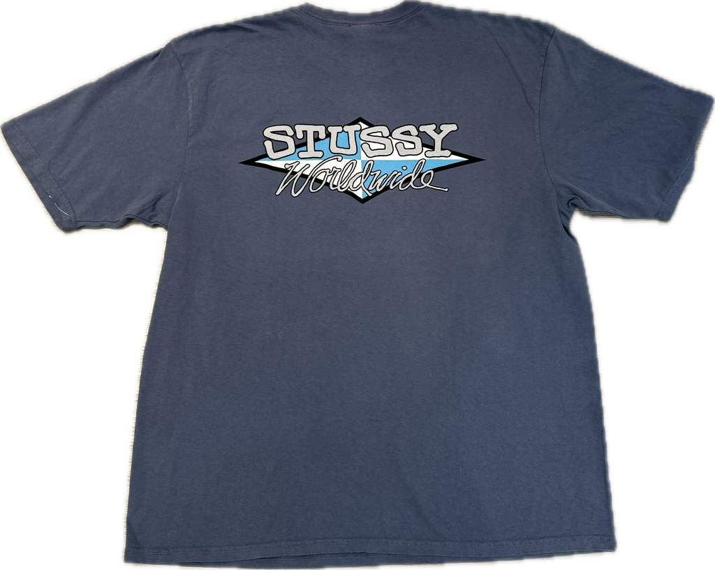 Stussy Worldwide Classic Tee Navy