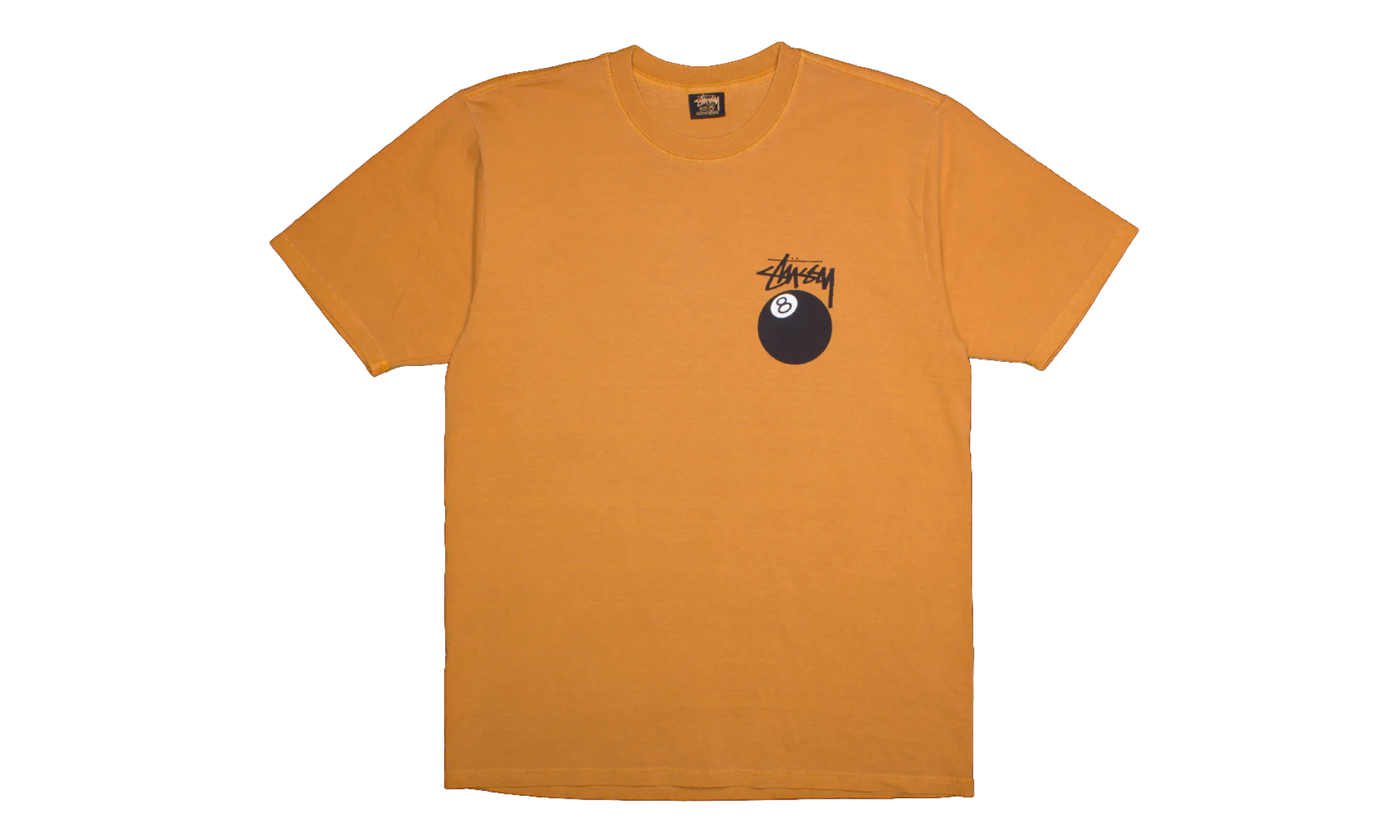 8 Ball Pigment Dyed Tee "Orange" STUS378