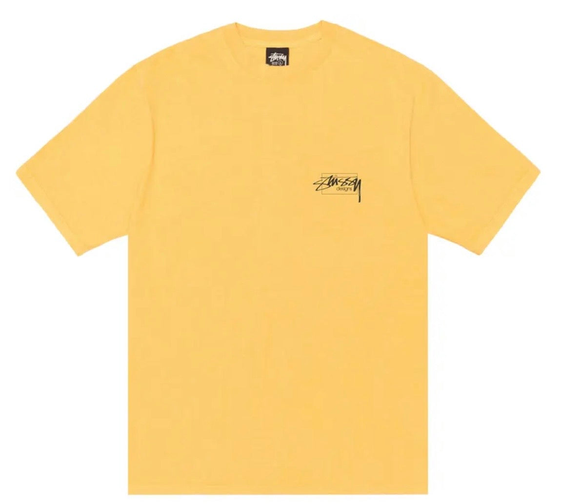 Stussy Modern Age Tee Pigment Dyed Yellow