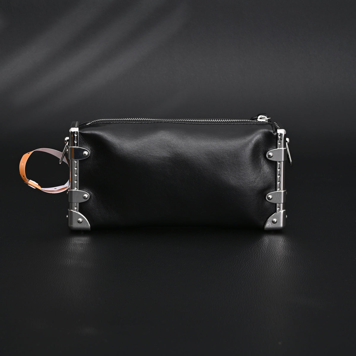 Louis Vuitton Soft Trunk Monogram Black Leather Crossbody Bag