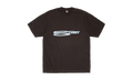 STRETCH TEE PIGMENT DYED "Faded Black" STUS259