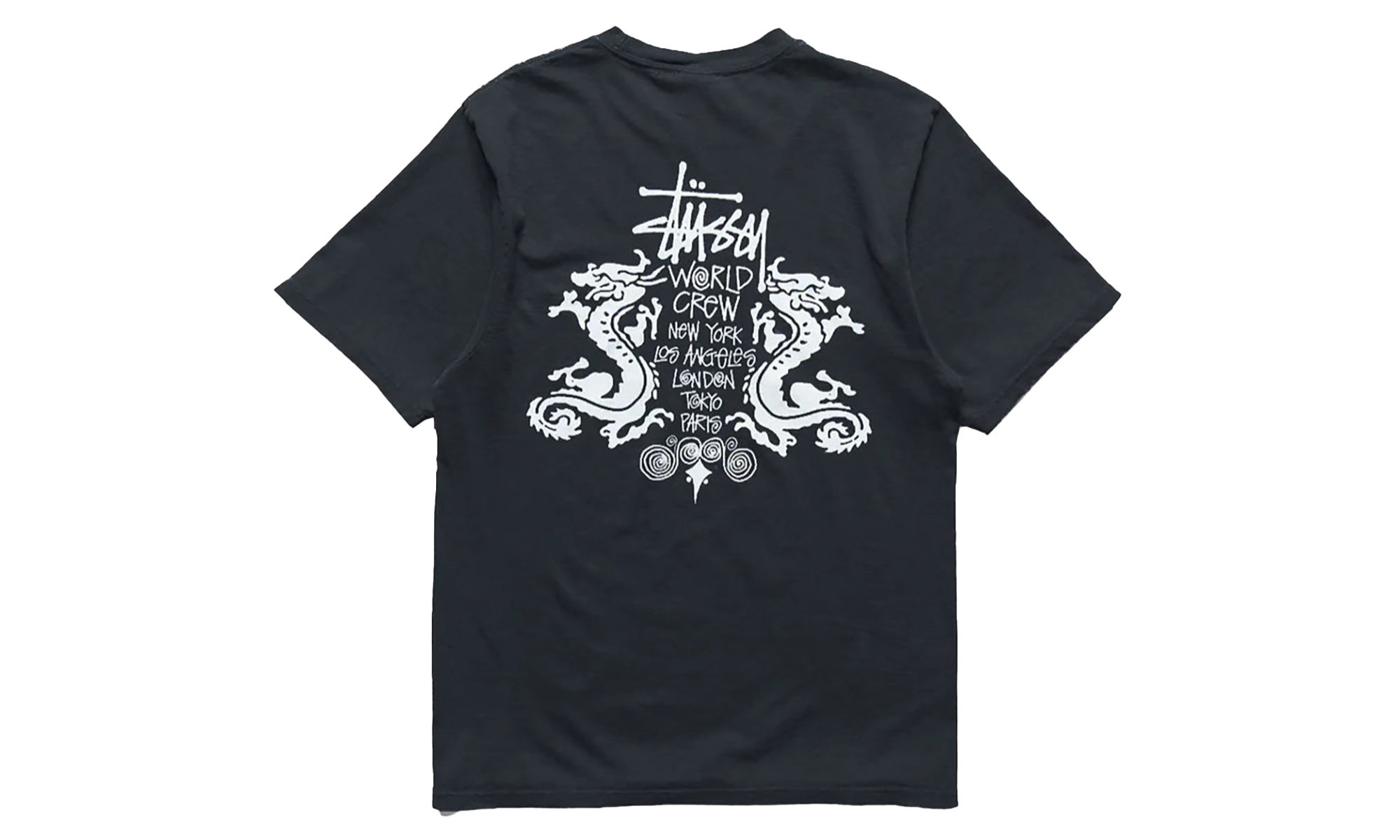 Double Dragon Pigment Dyed Tee "Black" STUS50
