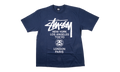 World Tour Tee "Navy" STUS308