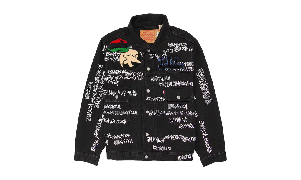 Stussy x Denim Tears x Our Legacy TTL Denim Jacket "Black" DT188