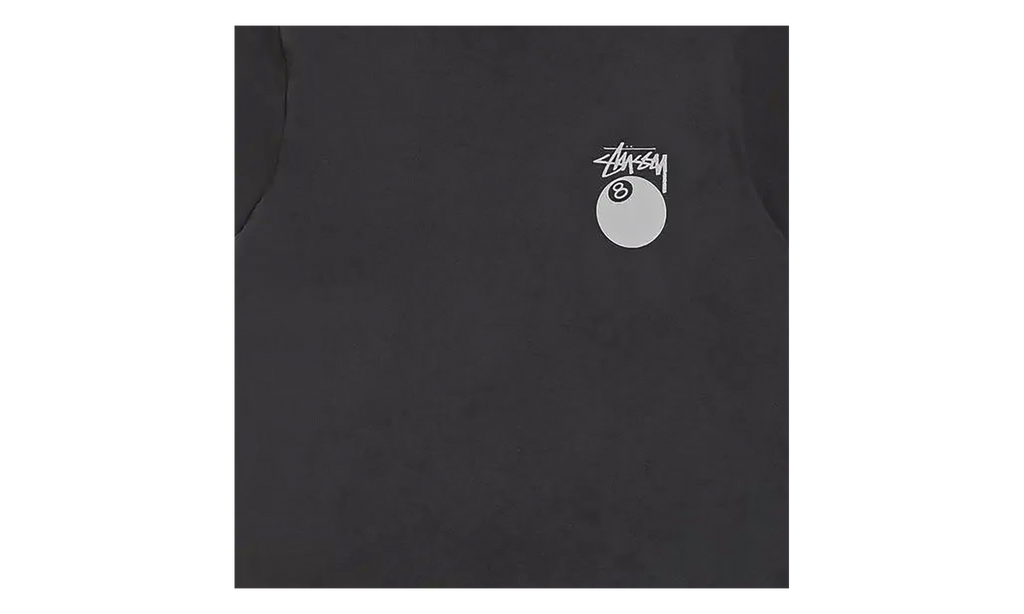 8 Ball Tee Pigment Dyed "Faded Black" STUS494